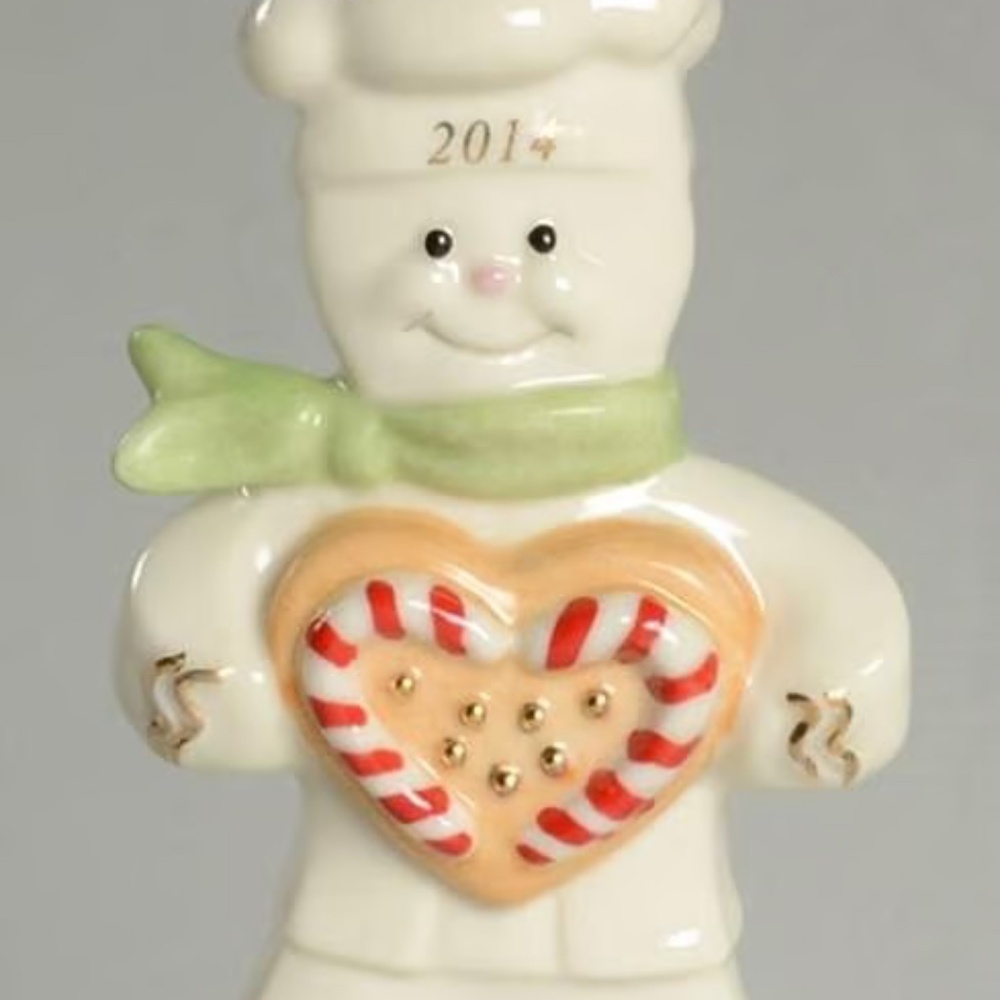 NWT Lenox 2014 Peppermint Love Ornament